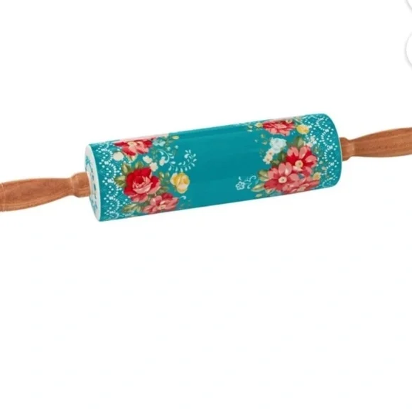 The Pioneer Woman Vintage Floral Ceramic Rolling Pin - Picture 3 of 4